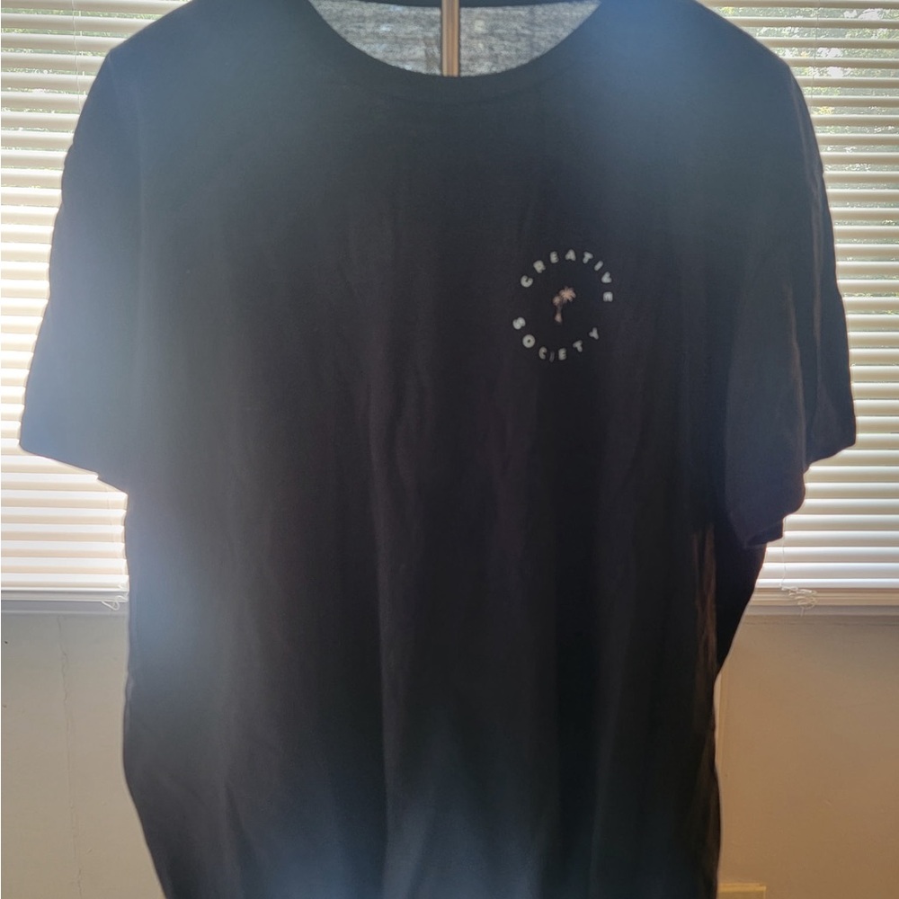 Black Short Sleeve Tees Classic Cotton